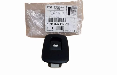 Botón de subida/bajada de la ventanilla 98026412ZD Peugeot 508 II Original Nuevo