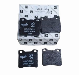 Pastillas de freno traseras 425208 4252.08 Peugeot 406 607 1.6I/1.8/1.9TD ATE Original Nuevo