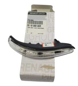 Intermitente izquierdo 261608080R Renault Fluence Original Nuevo