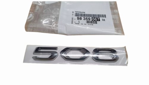 Monograma trasero 98359067DX Peugeot 508 II Original Nuevo
