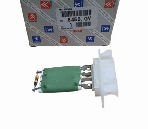 Resistencia del ventilador 6450.GV 6450GV Citroën Berlingo II 2.0HDI Original Nuevo