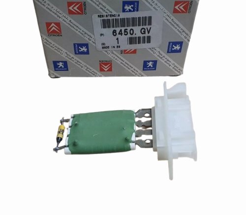 Resistencia del ventilador 6450.GV 6450GV Citroën Berlingo II 2.0HDI Original Nuevo