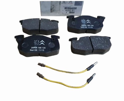 Pastillas de freno delanteras 425261 4252.61 Citroën Peugeot Renault Original Nuevo
