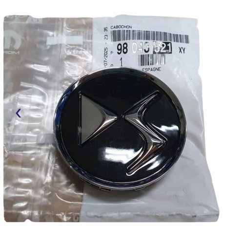 Tapa de tornillo de rueda 98043521XY Negra Citroën DS3/7/Cossback /D8 Original Nueva