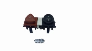 Interruptor de luces de emergencia 8200109723 Original usado Renault Megane III