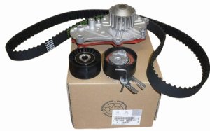 Distribución + bomba, juego 1609525680 Citroën C4/C5 Peugeot 206/3008 1.6 HDI Original Nuevo