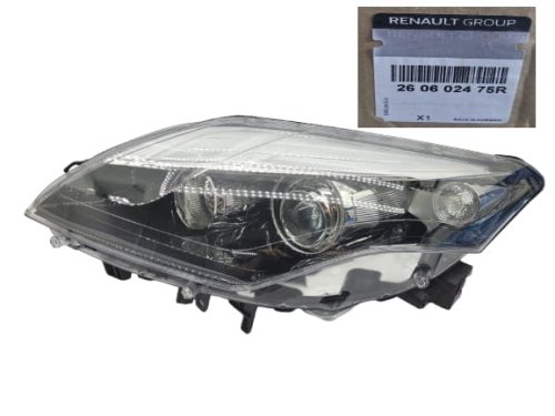 Reflector izquierdo 260602475R OE Renault Laguna 3