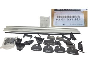 Barras transversales para techo 8201321621 Renault Clio IV Grandtour Original Nuevo