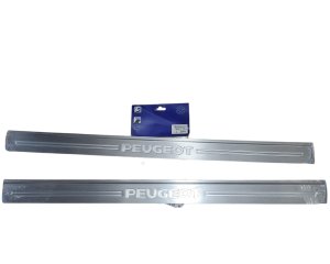 Molduras de umbral delanteras 9623.75 962375 Peugeot 307 Original Nuevo