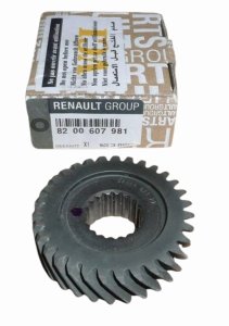 Piñón 5ª marcha 8200607981 Renault 31 dientes JH3/JR5 Original Nuevo