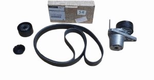 Juego de correas trapezoidales 1172000Q3N Renault 1.6DCI Original Nuevo