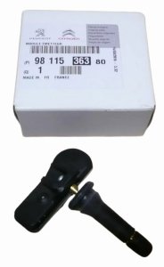 Sensor de presión de neumáticos 9811536380 Citroën Peugeot Original Nuevo