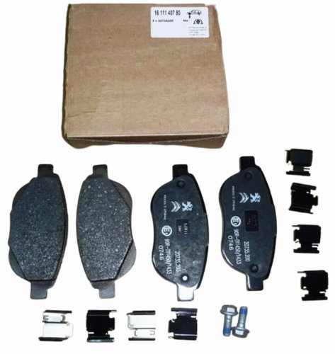 Pastillas de freno delanteras 1611140780 Citroën C3 Peugeot 207/1007 Originales Nuevas