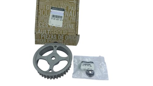 Rueda del árbol de levas 1.4-1.6 16V 7701471374 Nueva OE Renault Laguna 2