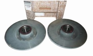 Disco de freno trasero 432005338R Renault Original Nuevo