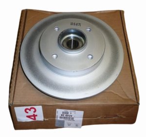 Disco de freno trasero 424934 4249.34 Citroën C4 Peugeot 307 Original Nuevo