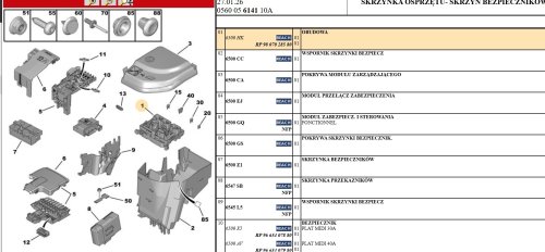 Módulo BSM 9675877980 6500.HK 9807028580 Citroën C4 Picasso  Original usado