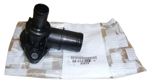 Carcasa del termostato 9801622180 Citroën Berlingo 1.6TU Original Nueva