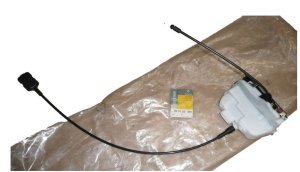 Cerradura de puerta de 4 pines 8200212466, izquierda trasera, Renault Megane II, original, nueva