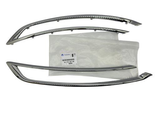 Moldura decorativa del parachoques 1617536780 Delantera izquierda Citroën Spacetourer Original
