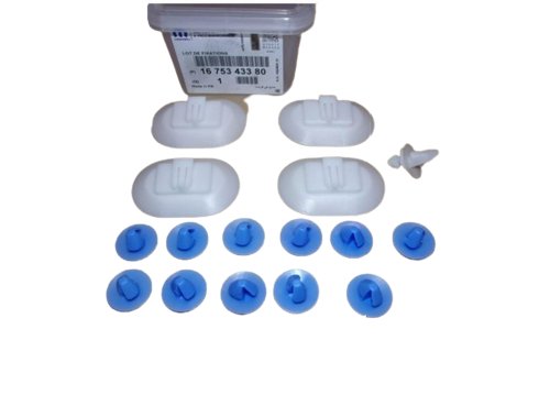 Juego de fijaciones para molduras de umbral 1675343380 Peugeot 3008 Original Nuevo