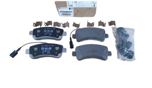 Pastillas de freno traseras 16'' 77367094 Fiat Ducato Original Nuevo