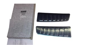 Cubierta del parachoques trasero 8201736348 Cromo Dacia Sandero III Original Nuevo