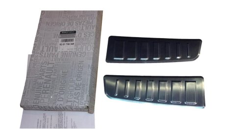 Cubierta del parachoques trasero 8201736348 Cromo Dacia Sandero III Original Nuevo