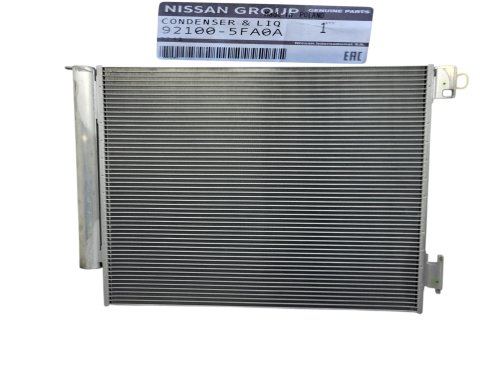 Condensador de aire acondicionado 921005FA0A Renault Clio V 1.3TCE Original