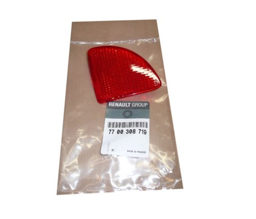 Reflector del parachoques 7700308719 izquierdo Renault Kangoo Dacia Logan Original Nuevo