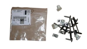 Juego de fijaciones para parachoques 1617975480 Peugeot 5008 II Original Nuevo