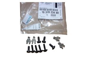 Juego de fijaciones para parachoques 1637823480 Peugeot 508 II Original Nuevo