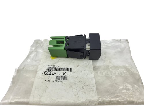 Interruptor de calefacción del asiento 6552.LX 6552LX izquierdo Peugeot 406 Original Nuevo