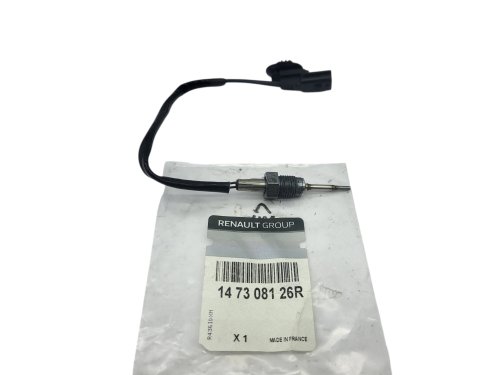 Sensor de temperatura de los gases de escape 147308126R Renault Megane III 1.5 DCI Original