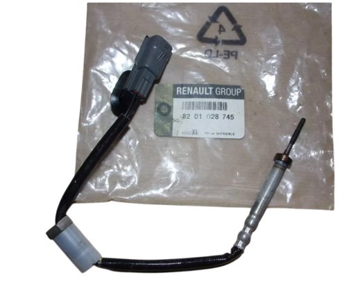 Sensor de temperatura de los gases de escape 8201028745 Renault 1.5 dCi Original Nuevo