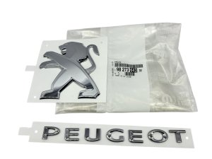 Emblema trasero 98273643DX Peugeot Partner III/Rifter Original Nuevo