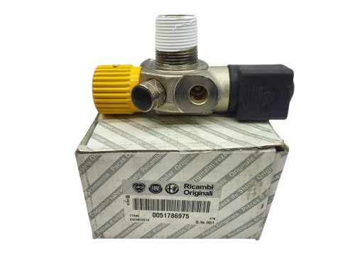 Electroválvula del sistema de combustible CNG 51786975 Fiat Panda Original Nuevo