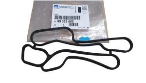 Junta del radiador de aceite 55355602 Opel Astra J 1.6 Original nueva
