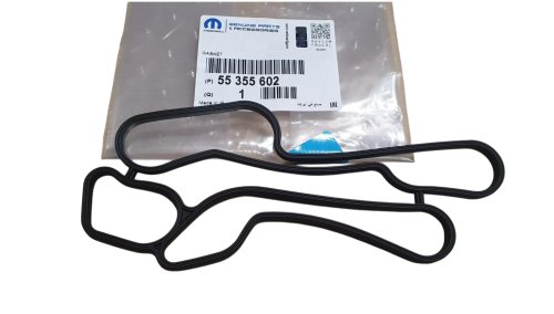 Junta del radiador de aceite 55355602 Opel Astra J 1.6 Original nueva