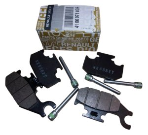 Pastillas de freno delanteras 410607103R Renault Twizy Original Nuevo