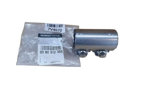 Abrazadera del tubo de escape de 35 mm 208251239R Renault Captur Original Nueva