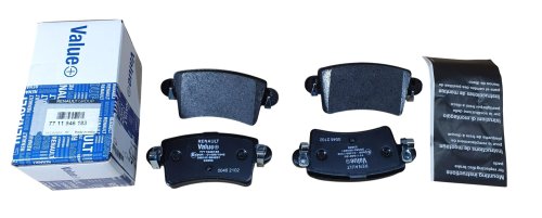Pastillas de freno traseras 7711946183 Renault Master 1.9 2.5 2.8 dCi Originales Nuevas