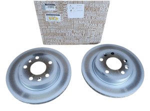Disco de freno trasero 440A04949R Renault Kangoo III Original