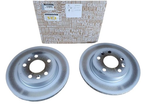 Disco de freno trasero 440A04949R Renault Kangoo III Original
