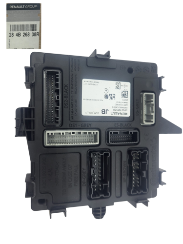 Controlador UCH (BCM) 1,0 TCE 284B26838R Nuevo original Renault Clio V
