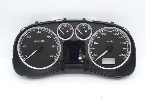 Cuentakilómetros Cuadro de instrumentos Peugeot 307 9636708880 E 05
