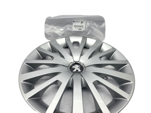 Tapacubos 15 pulgadas 96774263TW Nuevo original Citroën Peugeot 308 II