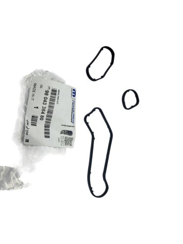 Juntas del radiador de aceite 9804338480 Peugeot 308 II 1.6 BlueHDi, originales y nuevas