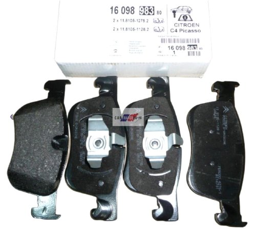Pastillas de freno Citroën C4 Picasso delanteras 1609898380