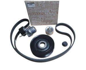 Juego de correas trapezoidales 7701478496 Renault Megane III 2.0 dCi Original Nuevo